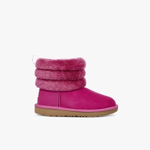 Ugg Fluff Mini Quilted Kids Classic Boots Pink (1659TWUJD)